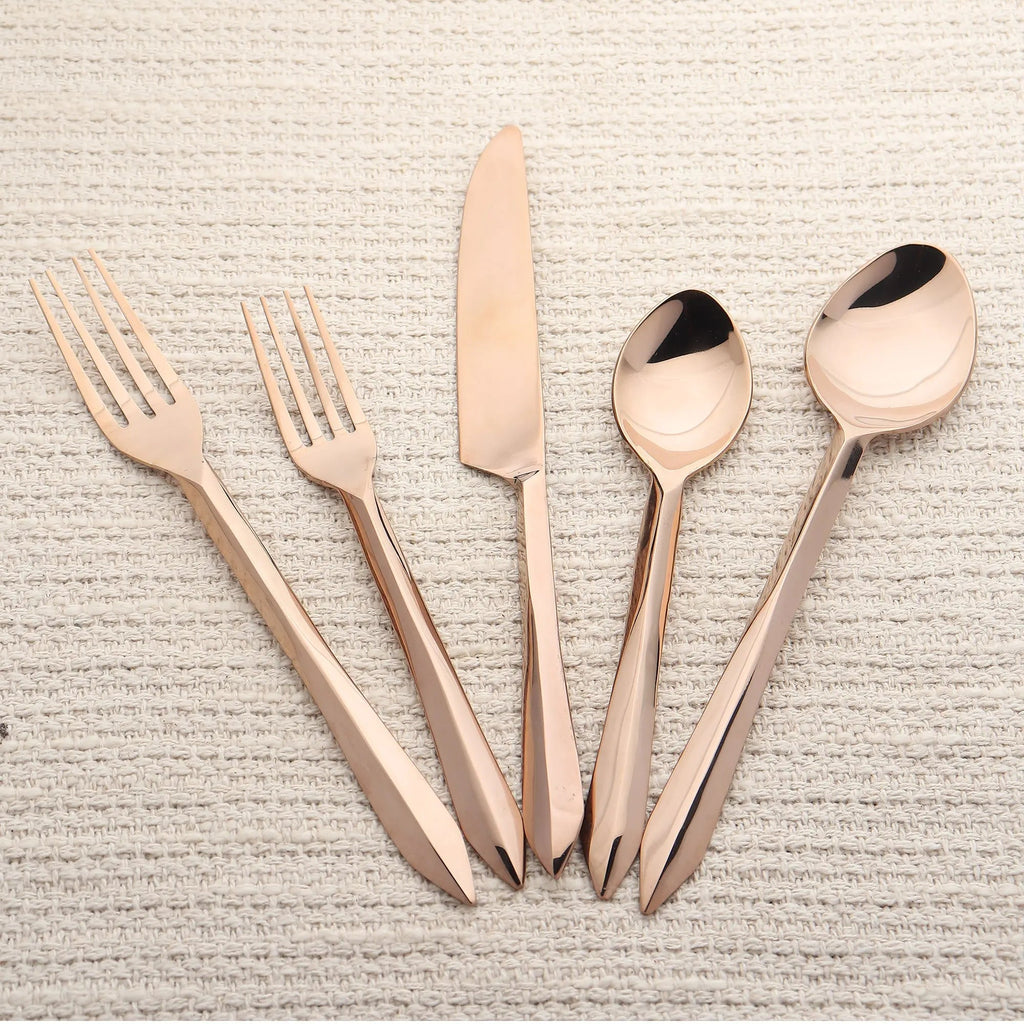 Estique PVD 5 Pcs. Flatware Set