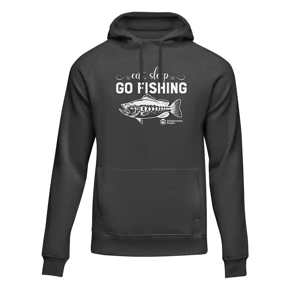 Eat Sleep Go Fishing Unisex Hoodie