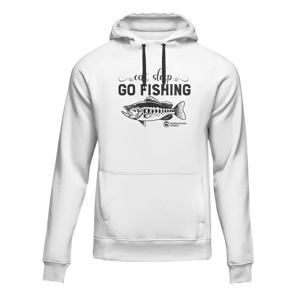 Eat Sleep Go Fishing Unisex Hoodie