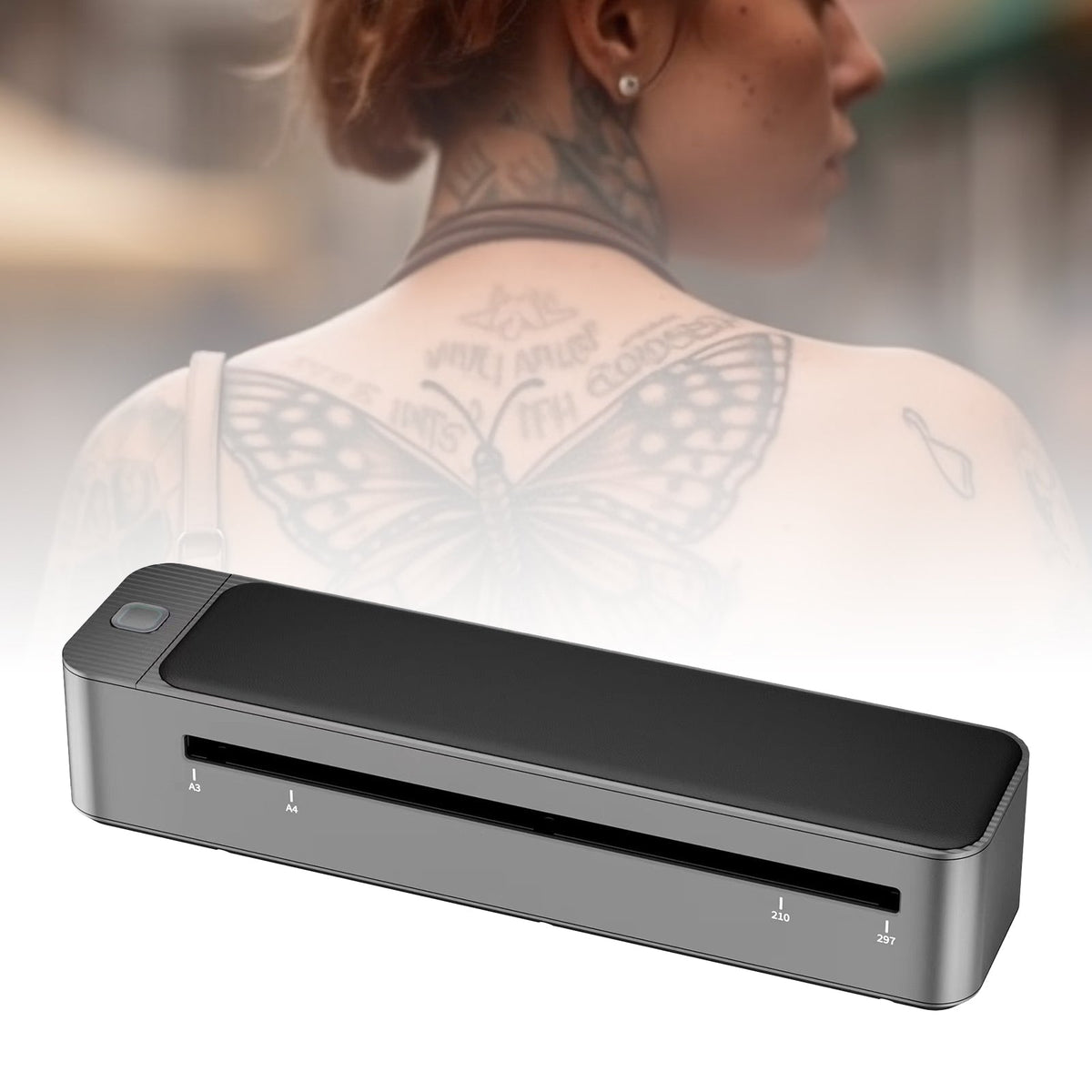 Upgraded A3 Bluetooth Tattoo Stencil Printer Portable Tattoo Transfer Machine for Large-Scale Tattoo Stencil