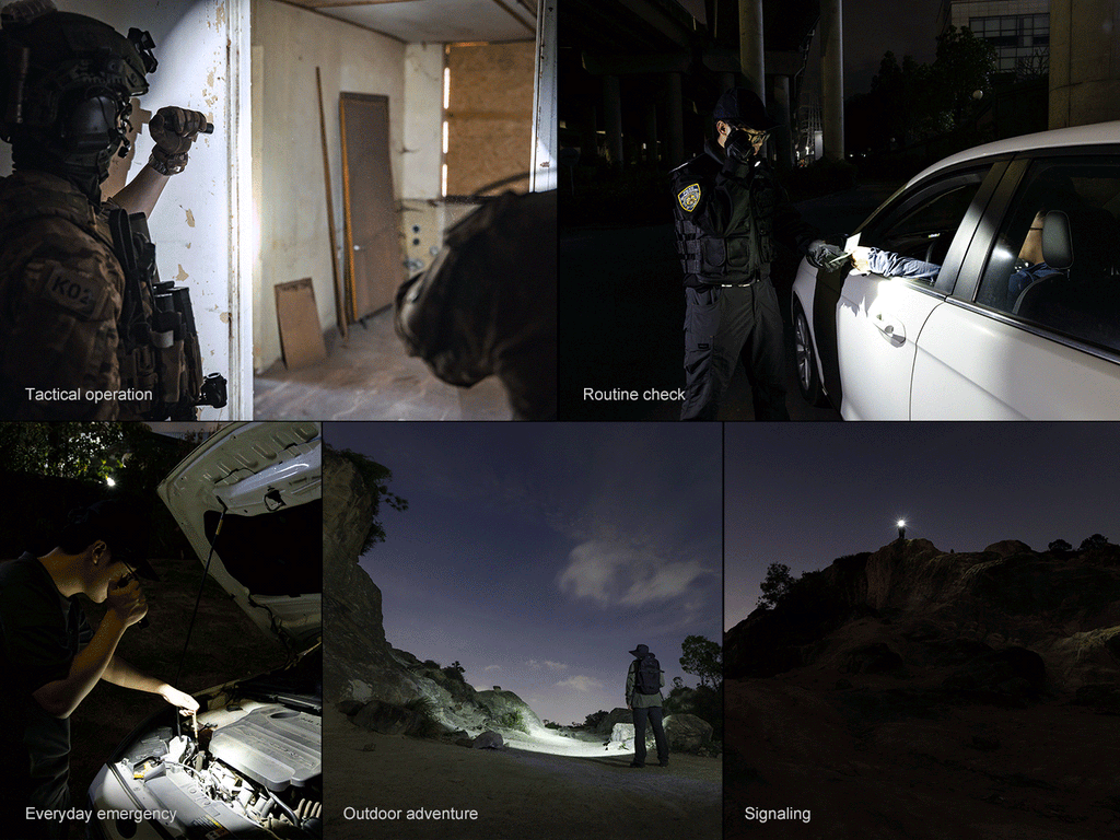 Fenix PD35R ACE Multi-mode Tactical Flashlight