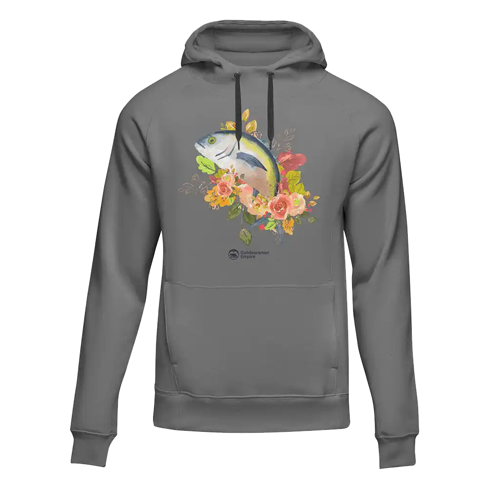 Fishing Flower' Unisex Hoodie