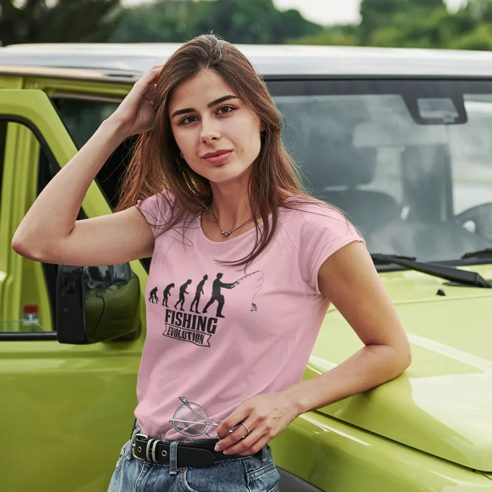 Fishing Evolution T-Shirt for Women