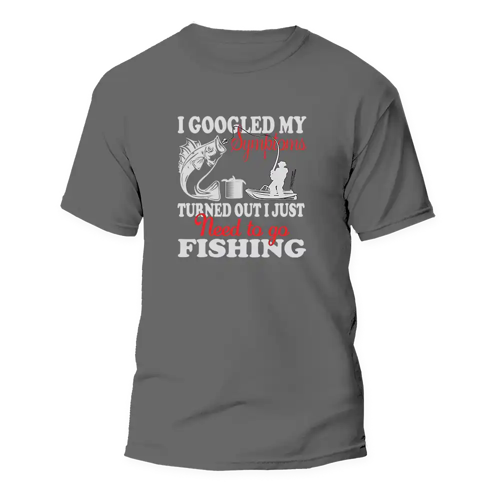 Fishing Symptoms Man T-Shirt