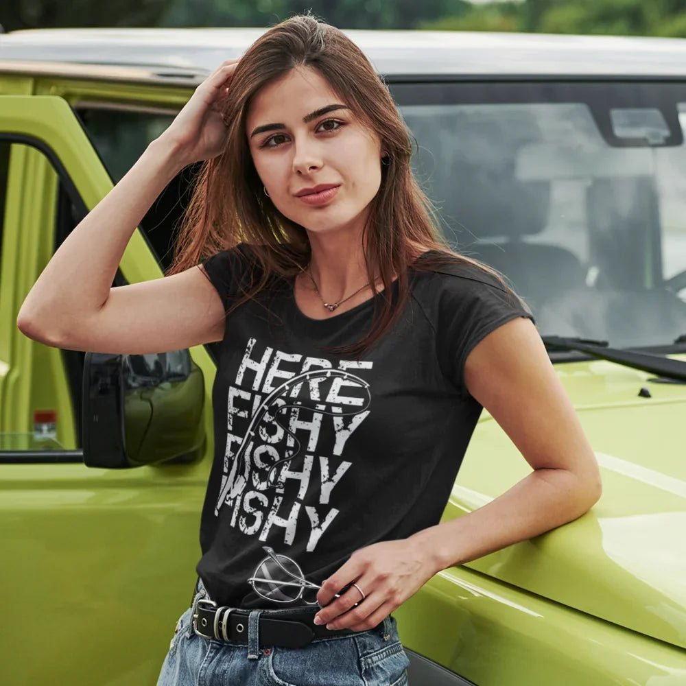 Here Fishy Fishy T-Shirt for Women