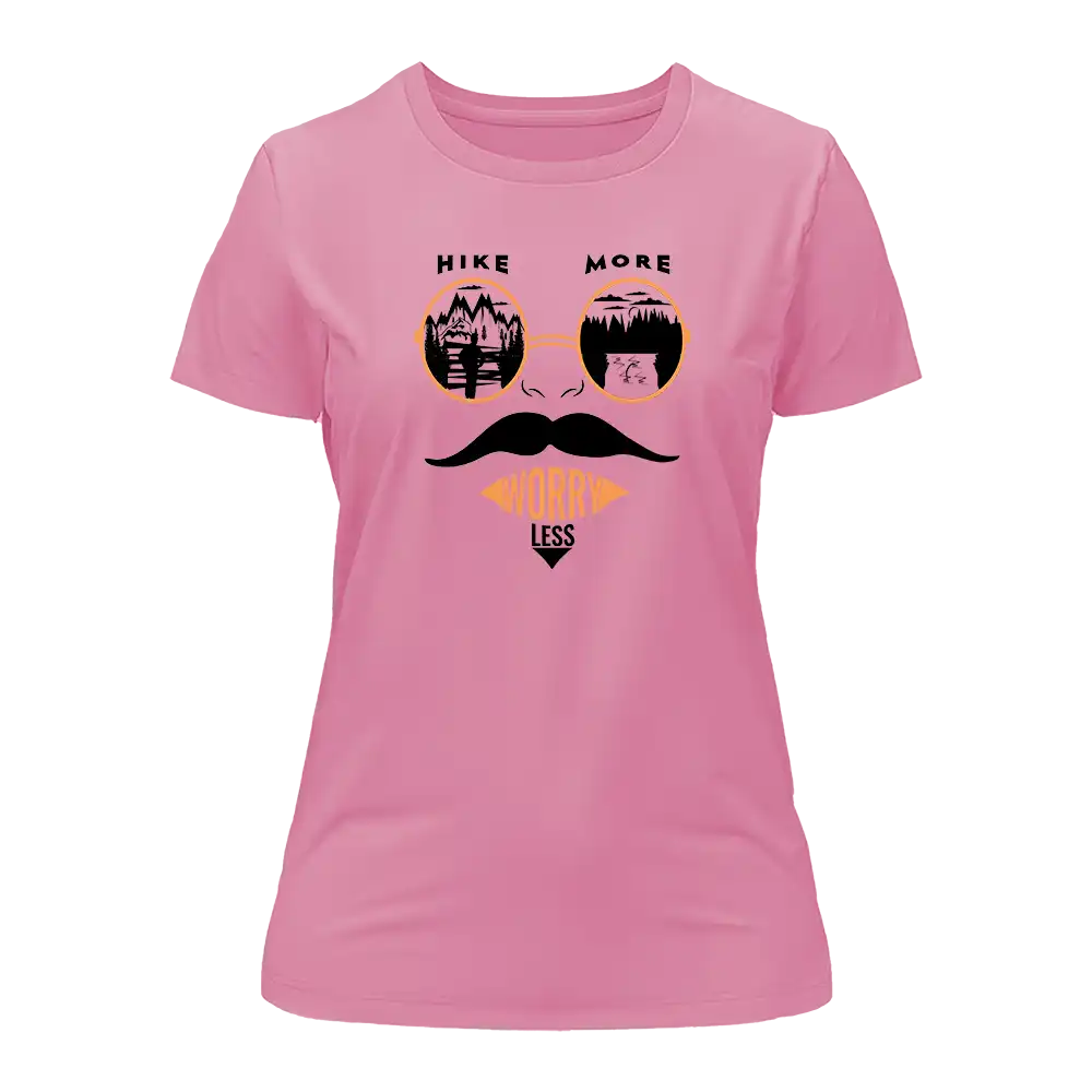 Hike More Worry Less T-Shirt for Women