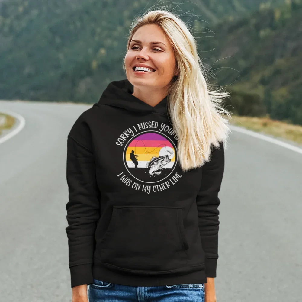 I Was On Another Line Unisex Hoodie