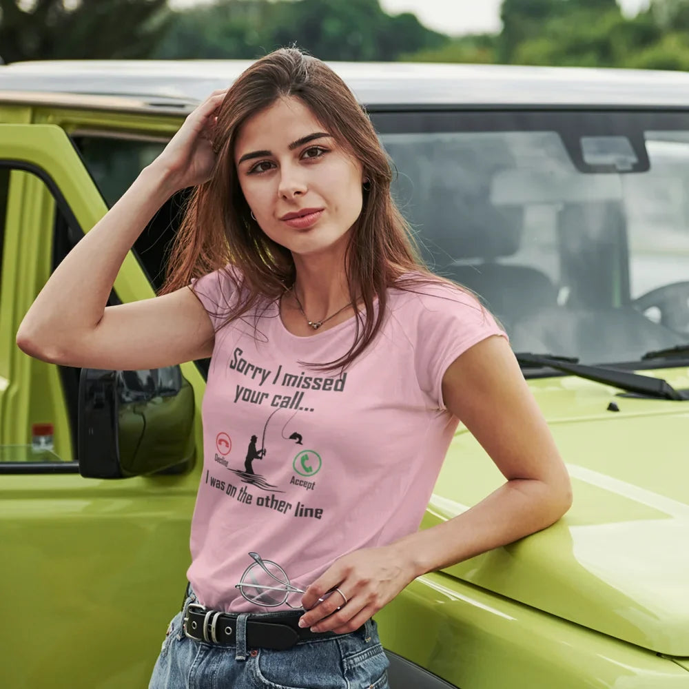 I Was On Another Line v2 T-Shirt for Women