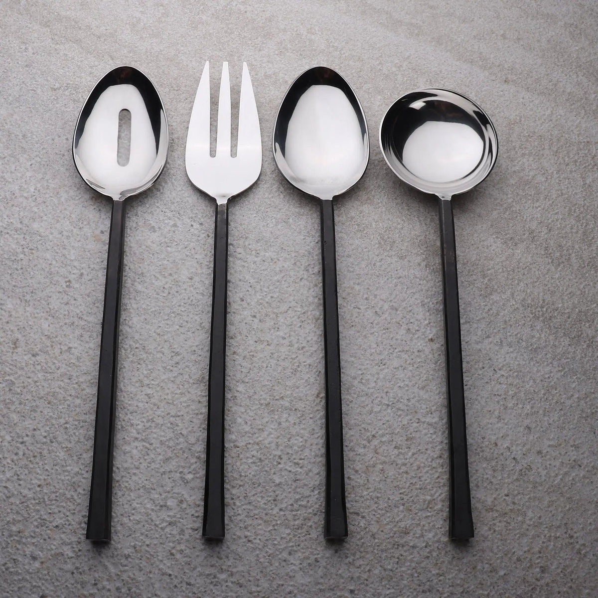 JASON BLACK 4 PC. HOSTESS SET