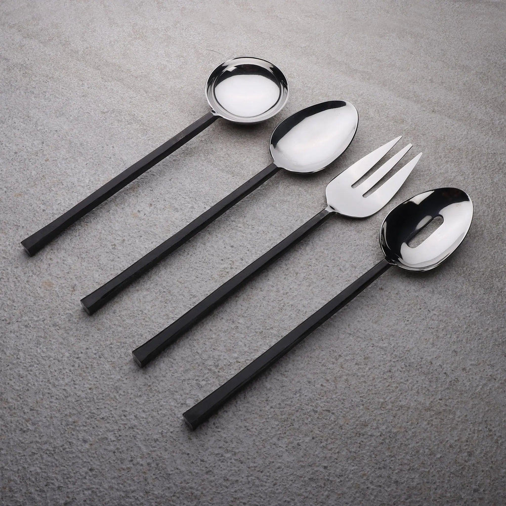 JASON BLACK 4 PC. HOSTESS SET