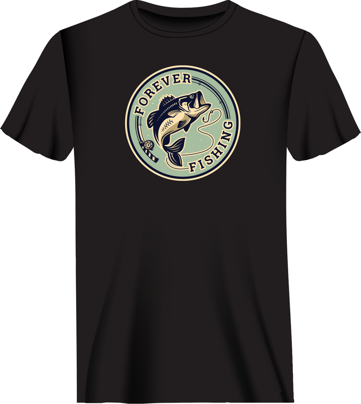 Forever Fishing Man T-Shirt