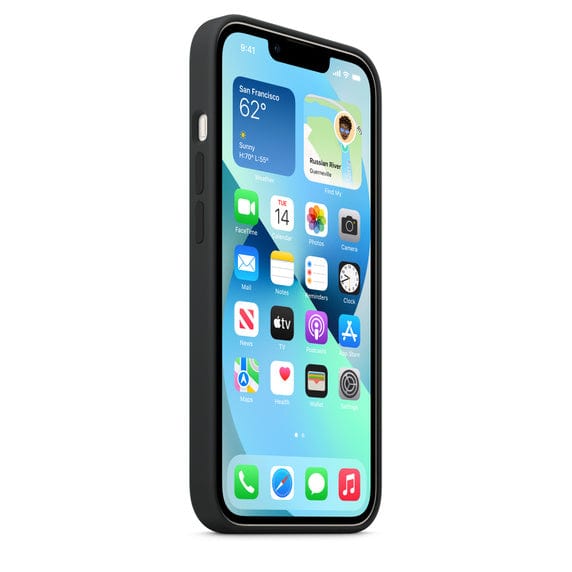 iPhone Silicone Case (Black)