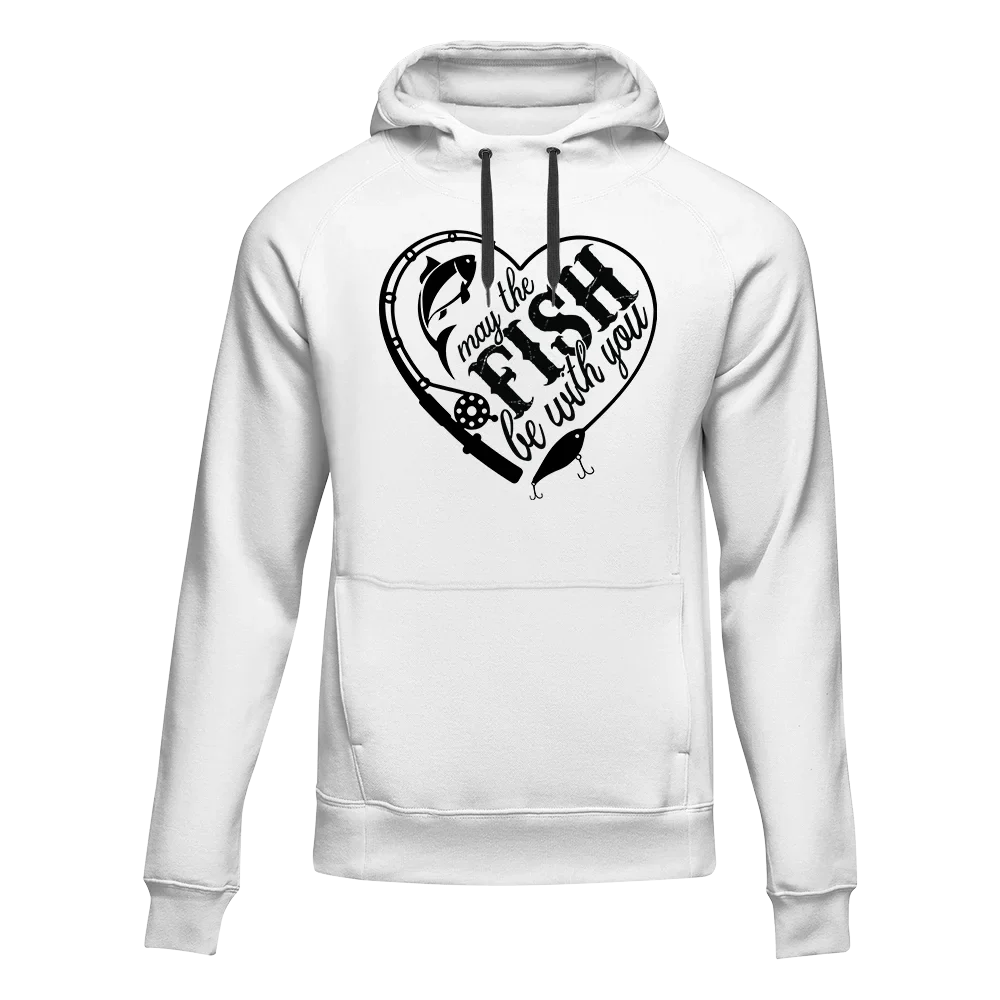 May The Fish Be With You Unisex Hoodie