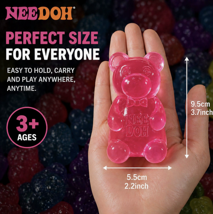 NeeDoh Gummy Bear Squishy