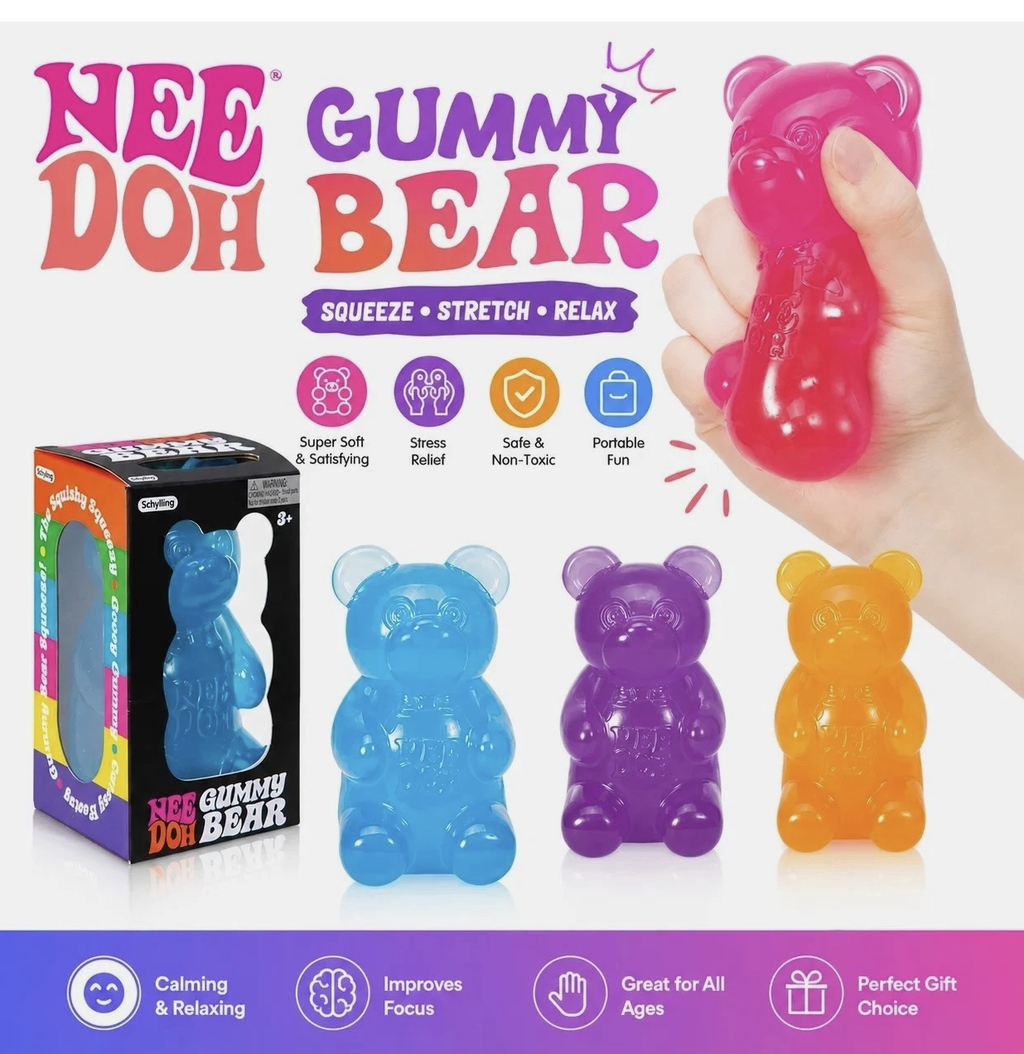 NeeDoh Gummy Bear Squishy