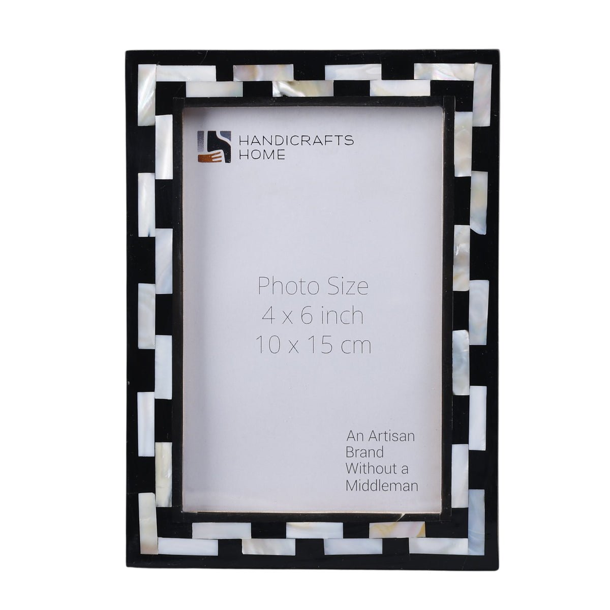 Picture Frames Pearlescent Tiptoe Collection Mother of Pearl & Resin Inlay, 3 Sizes