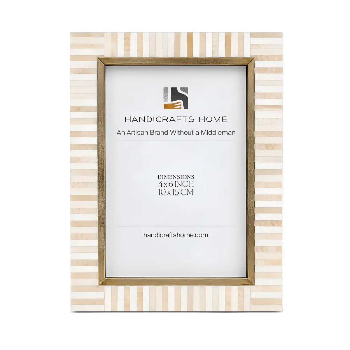 Photo Frame Halo Keys Collection Bone Inlay & Resin Multi-Color – 4x6, 5x7 & 8x10"