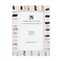 Pearlescent Fossil Picture Frames | Seashell | 4x6 5x7 8x10