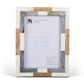 Picture Frame Woodstrip Tile Collection Wood & Bone Inlay Multi – 4x6 & 5x7"