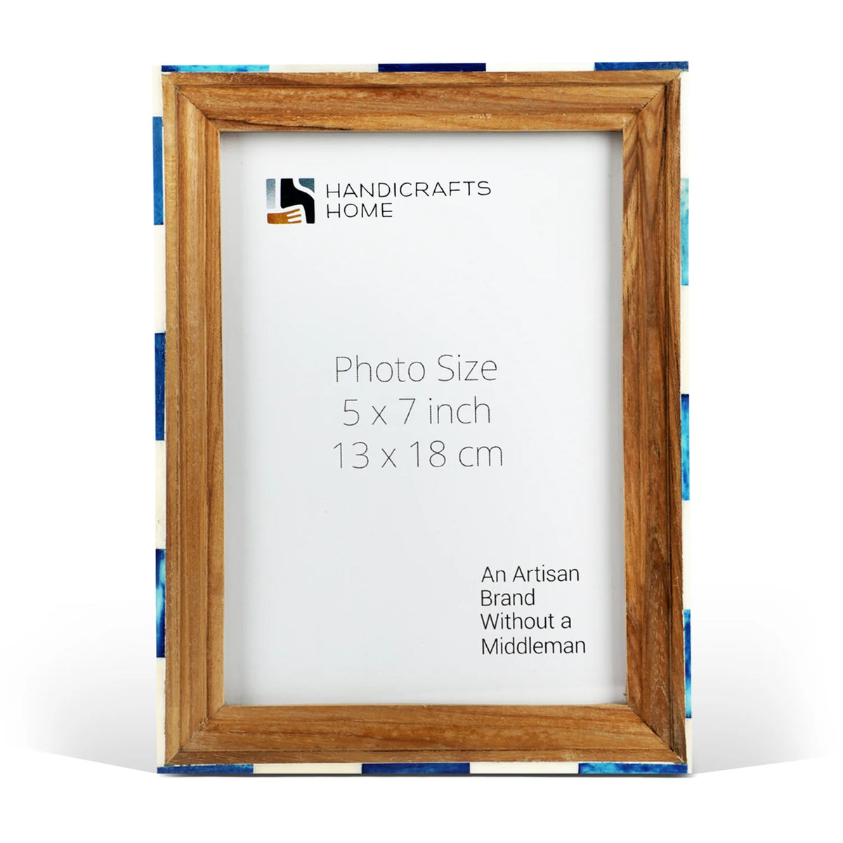 Picture Frame Handmade Fairground Carousel Bone Inlay Wood – 4x6 & 5x7"