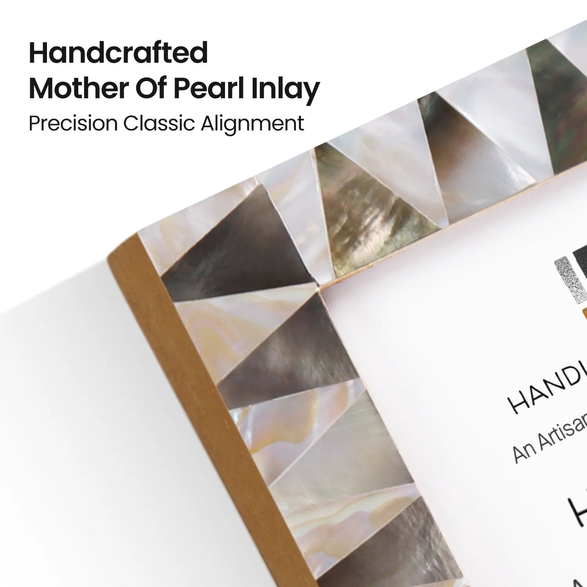 Picture Frame Pearlescent Ivory Collection Mother of Pearl Ivory – 3 Sizes