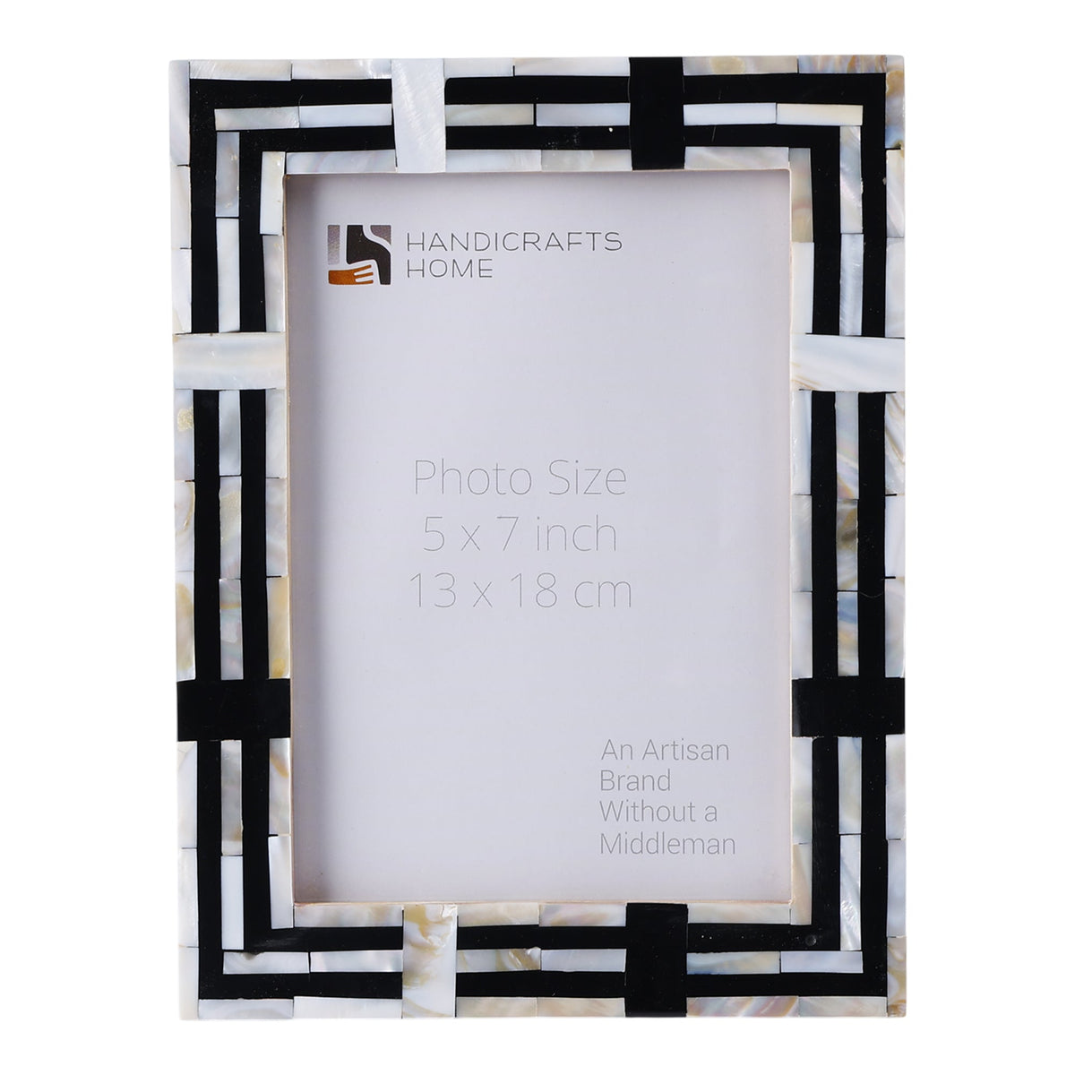 Pearlescent Picture Frames | Black & Shell | 4x6 5x7 8x10