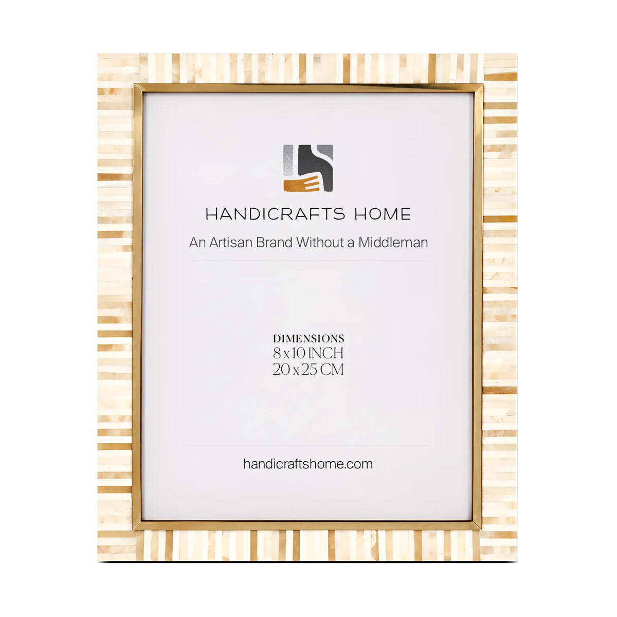Photo Frame Halo Keys Collection Bone Inlay & Resin Multi-Color – 4x6, 5x7 & 8x10"