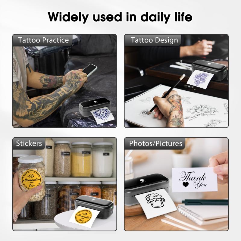 Phomemo TP31 Bluetooth Tattoo Stencil Pocket Printer