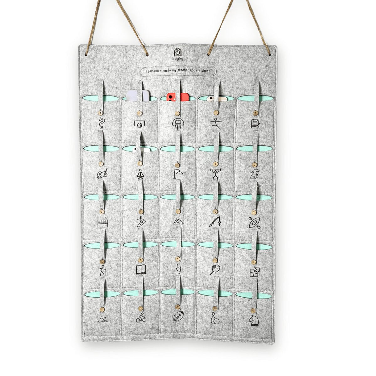 Phone Organizer For Classrooms