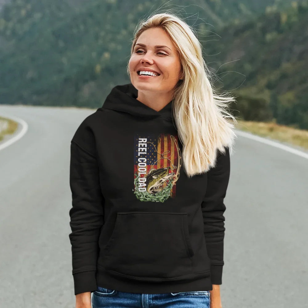 Reel Cool Dad Unisex Hoodie