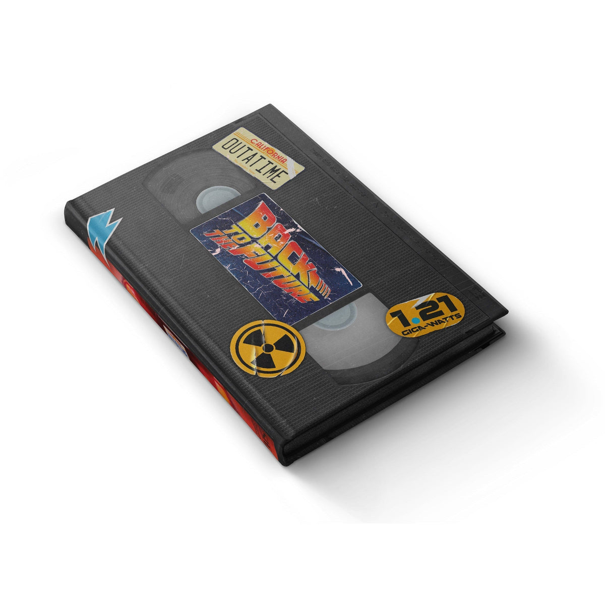 Back to the Future VHS-styled journal