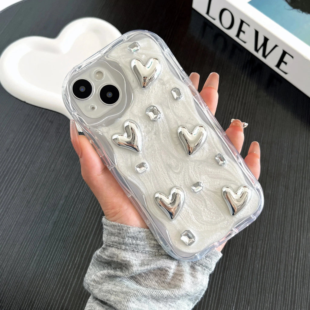 3D Silicone Love Bow iPhone Case