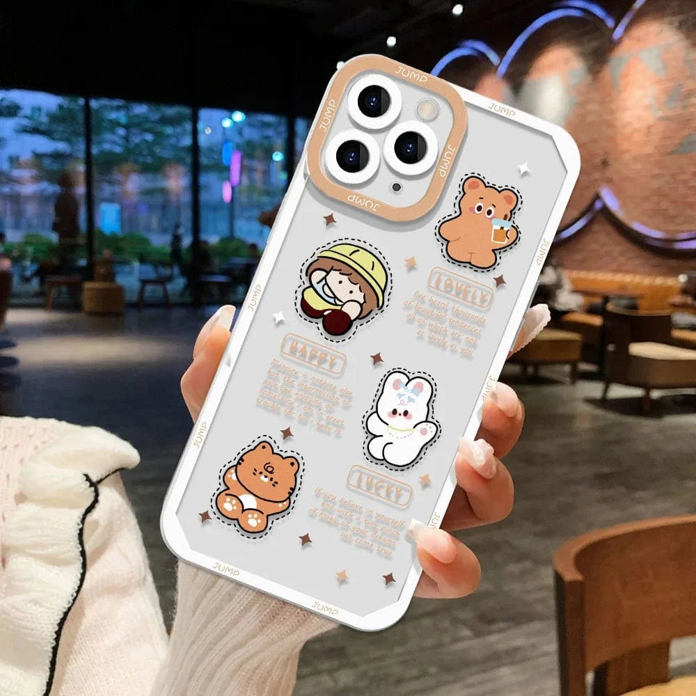 Cartoon Panda iPhone Case