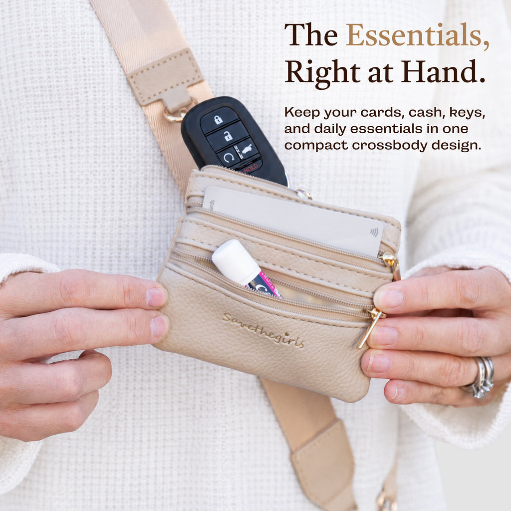 Clip & Go Strap with Pouch - Neutral Collection