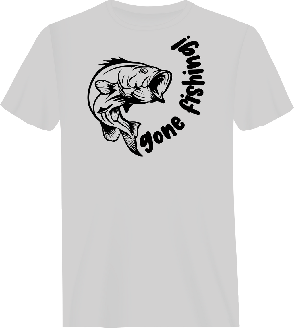 Gone Fishing v1 Man T-Shirt