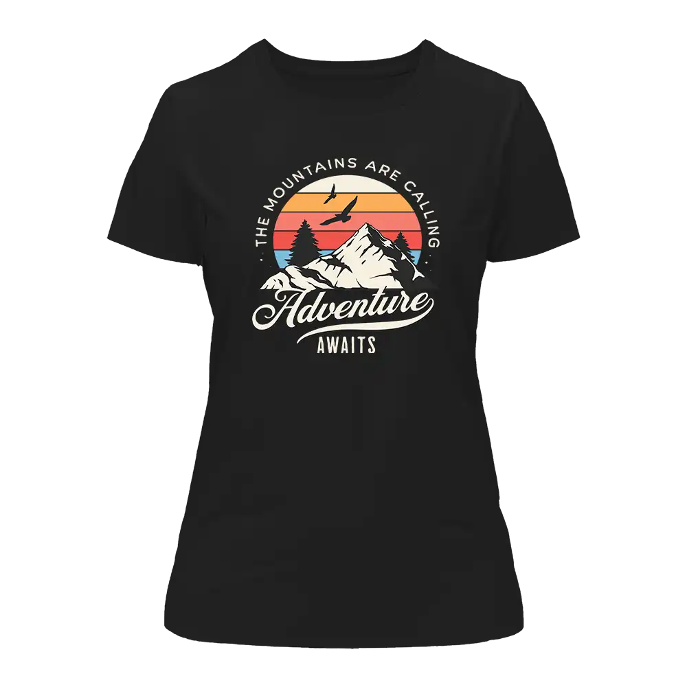 The Mountains Are Calling T-Shirt for Women