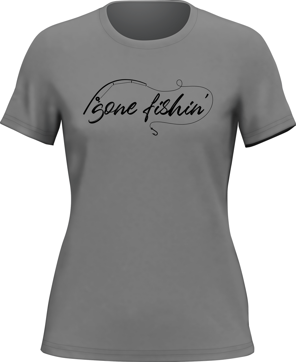 Gone Fishing v2 T-Shirt for Women