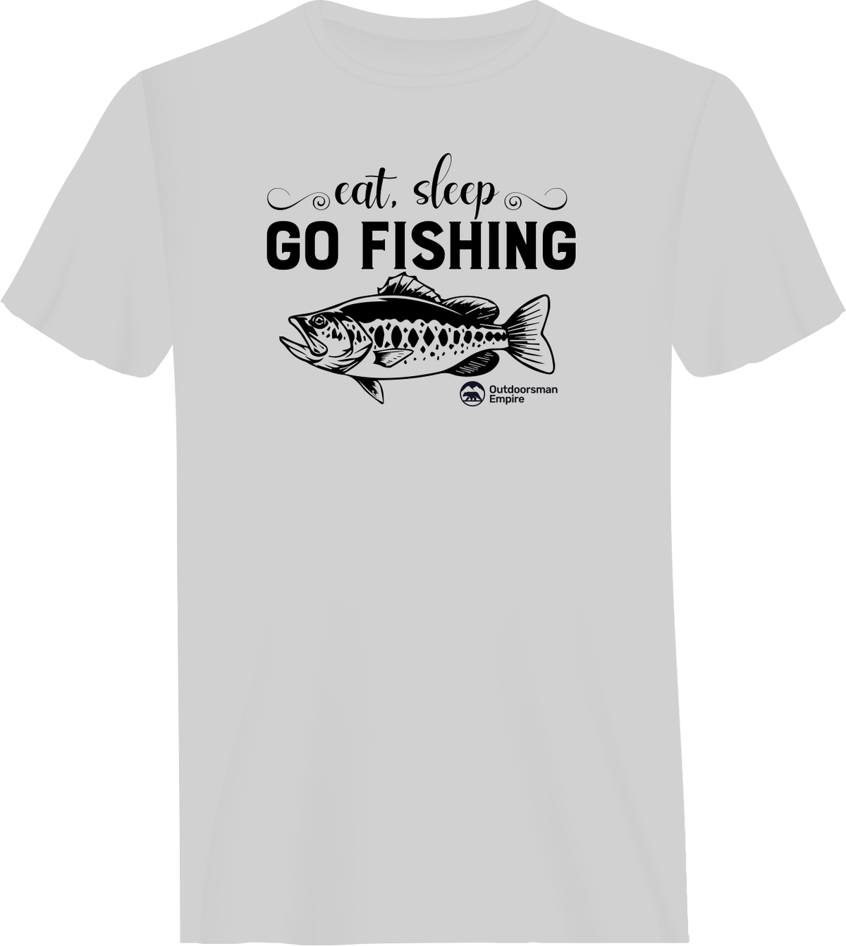 Eat Sleep Go Fishing Man T-Shirt