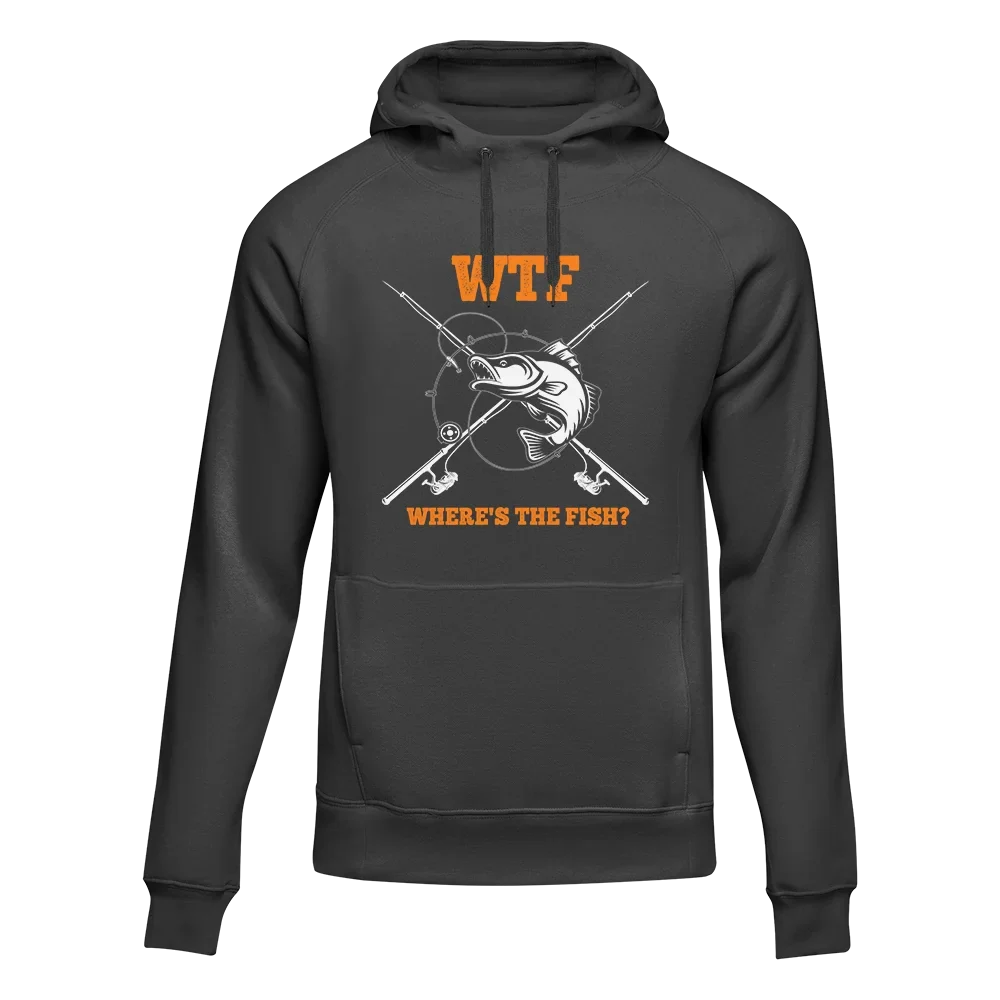 WTF Where's The Fish Unisex Hoodie