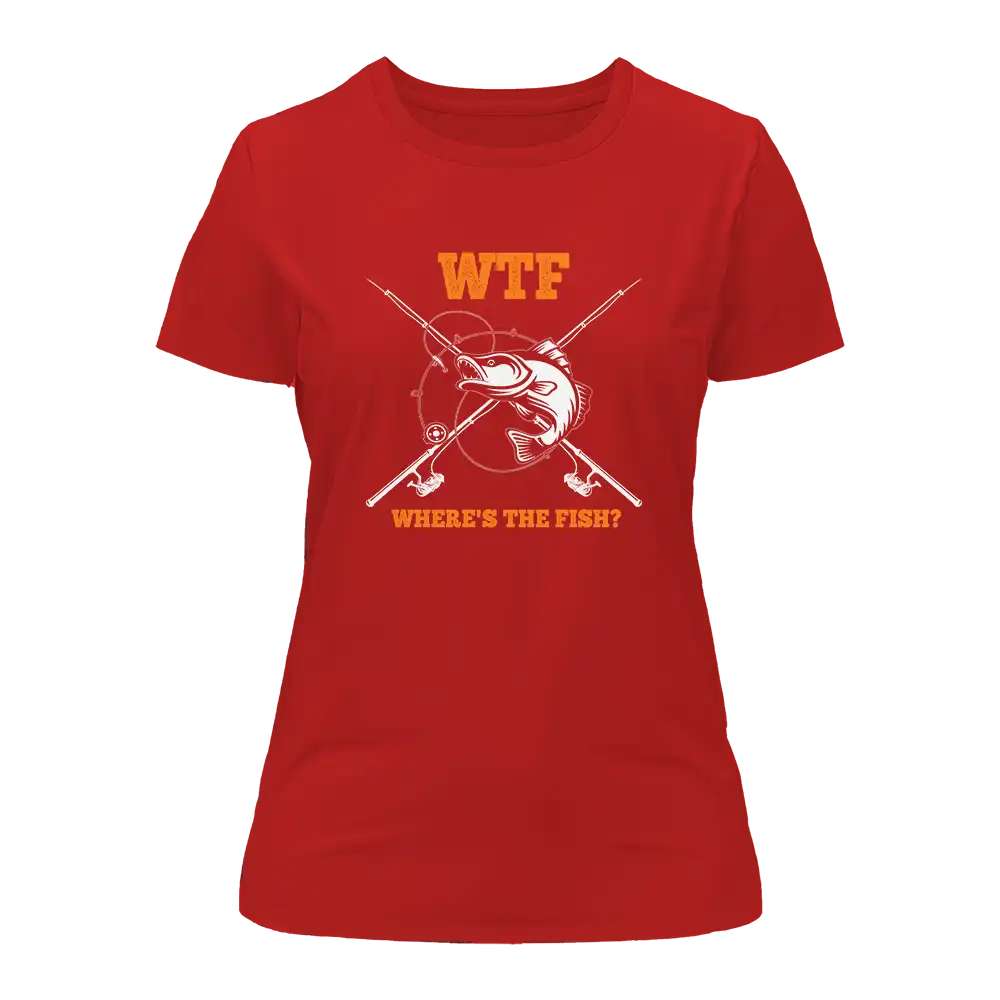 WTF Where's The Fish T-Shirt for Women