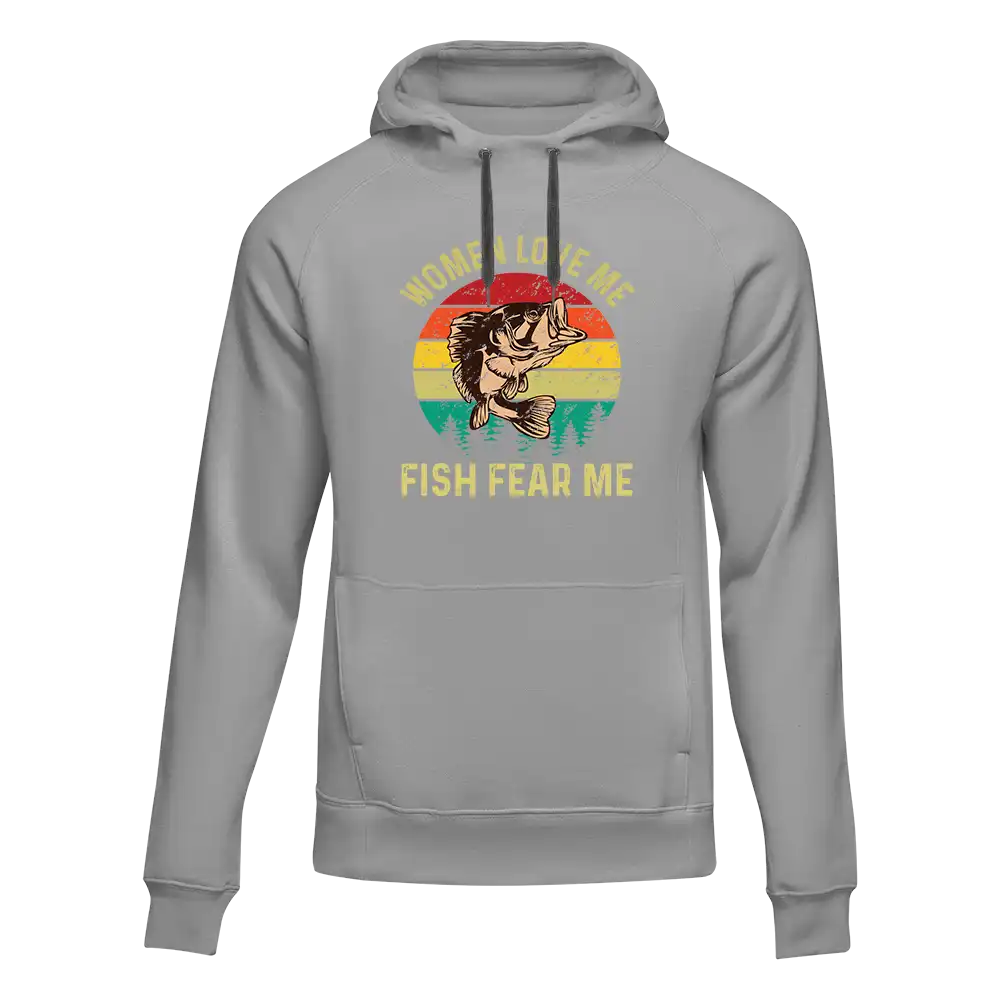 Women Love Me Fish Hate Me Unisex Hoodie