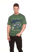 Air Force Men's Bamboo Viscose/Organic Cotton Short Sleeve Graphic T-Shirt