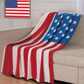 American Flag Ultra-Lush Oversized Throw Blanket