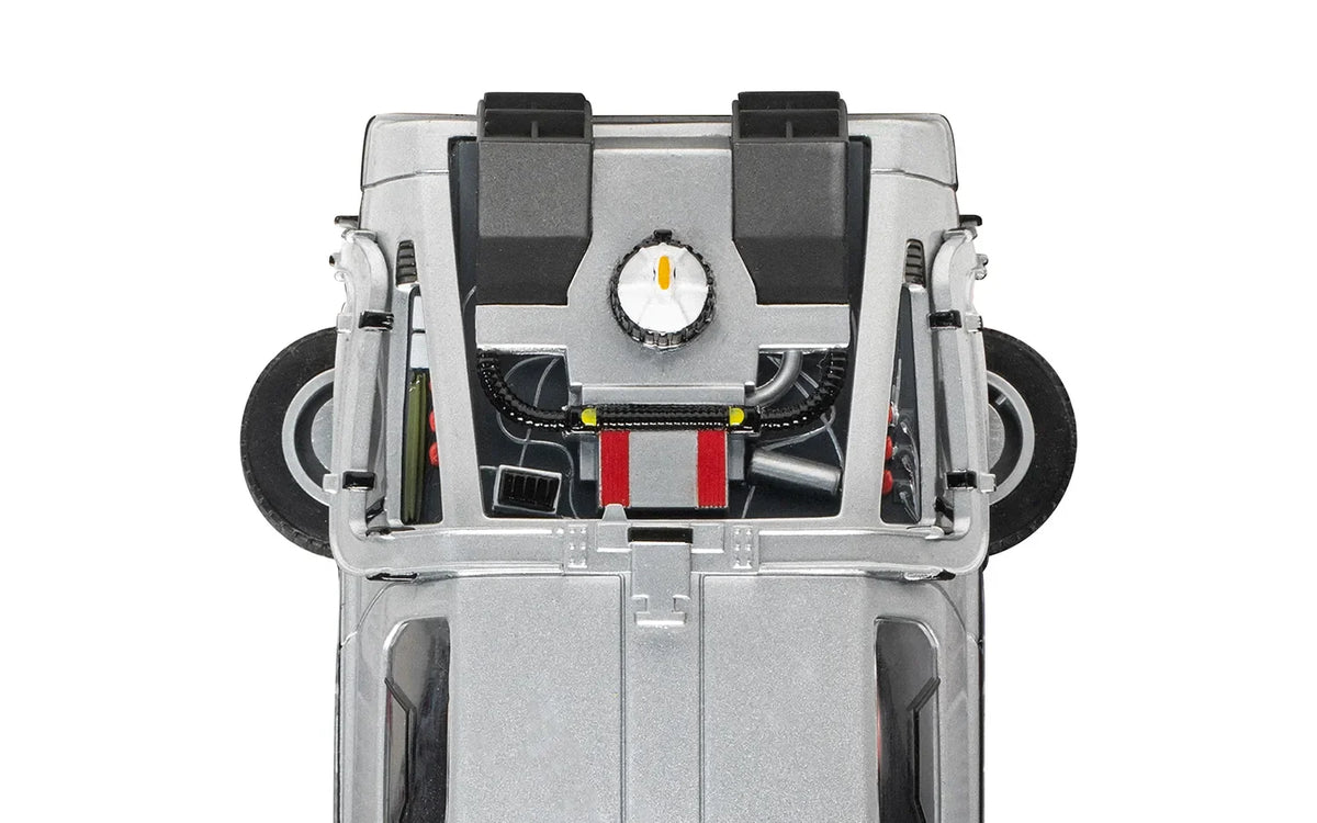 Scalextric Back to the Future Part II 1:32 scale Flying DeLorean Time Machine Slot Car