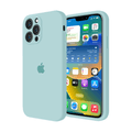 iPhone Camera Protection Silicone Case (Glacier Blue)