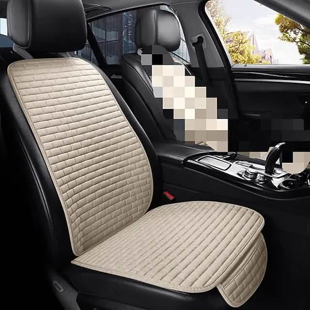 Car Seat Cover Kit Front Flax Seat