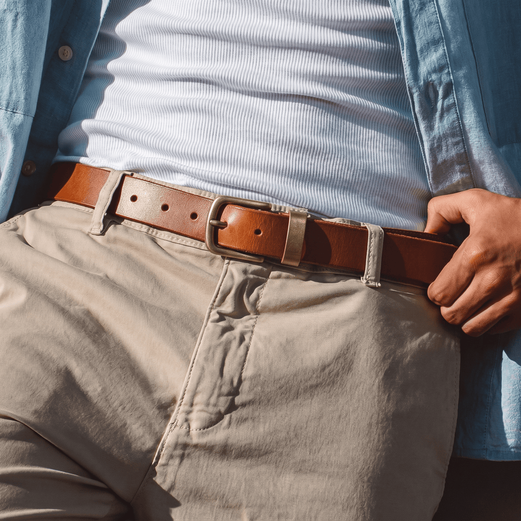 Leather Stretch Belt