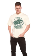 Classic Motorcycles Men's Bamboo Viscose/Organic Cotton Short Sleeve Graphic T-Shirt