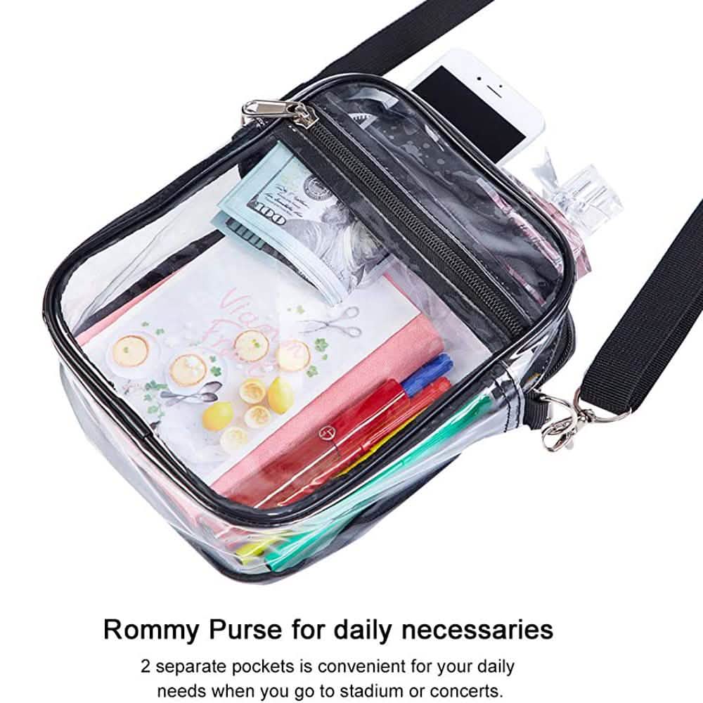 Clear Crossbody Purse Bag