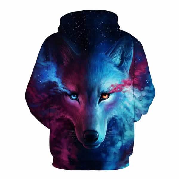 Cool Print Autumn Winter Hoodie